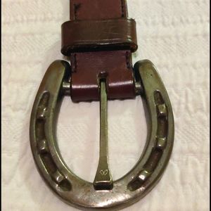 Polo Ralph Lauren equestrian leather belt size m